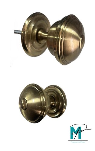 Pomello ottone anticato - in,